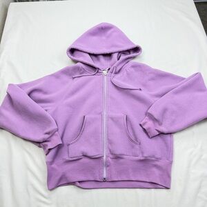 Moda Lavender Fleece Jacket